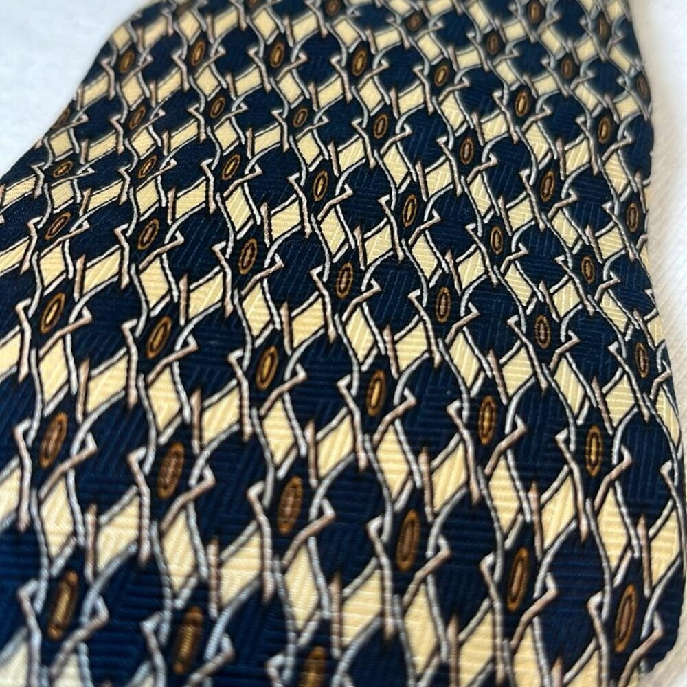 VTG Necktie Oscar De La Renta Designer Madmen SUITS MobBoss Eclectic Grandpa MCM